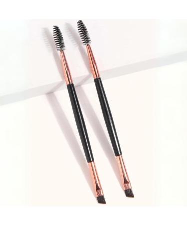 Global Fashion 2-in-1 Eyebrow & Lash Brush | Shape & Define Brows | Lengthen & Separate Lashes | Double-Ended | Soft Cruelty-Free Vegan Bristles | Essential Makeup Tool - Buy Online on GoSupps.com