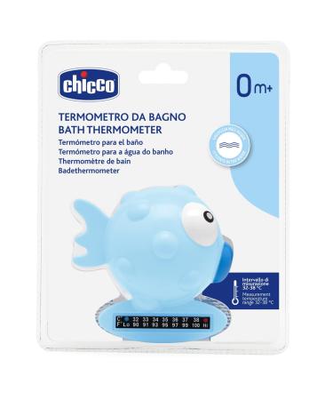 Chicco Blue Fish Bath Thermometer - Accurate Safe & Fun for Baby's Bath Time - Buy Online on GoSupps.com