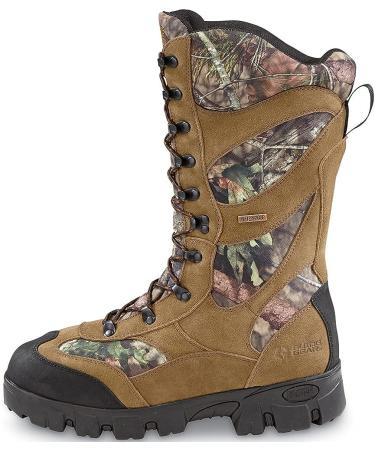Guide Gear Giant Timber II Men's Waterproof Insulated Hunting Boots - 1400g, Mossy Oak Break-up Country - Size 10 - Buy Online on GoSupps.com