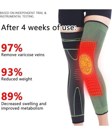 ZOEBER Kneeca Acupressure Self-Heating Knee Sleeve with Shaping Socks - XL 3pcs - Buy Online on GoSupps.com