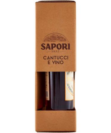  Italian Gourmet E.R. FLAVORS Cantucci and Vin Santo Pack Cantucci and Vin Santo Pack 175 g + Gourmet Italian Pulp 400 g - Buy Online on GoSupps.com