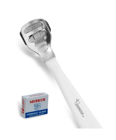 ZAMAHA UK Callus Remover Hard Skin Remover Foot Heel Shaver Pedicure Foot Scraper for feet (Plastic Handle) - Buy Online on GoSupps.com