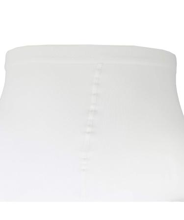 Truform Sheer Compression Pantyhose 15-20 mmHg Women's Shaping Tights 20 Denier - Queen White - Buy Online on GoSupps.com
