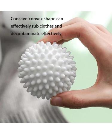 Wohlstand 6 pieces dryer balls for tumble dryers dryer balls dryer ball dryer ball washing ball for fluffy clothes cleaning household laundry reusable - Buy Online on GoSupps.com