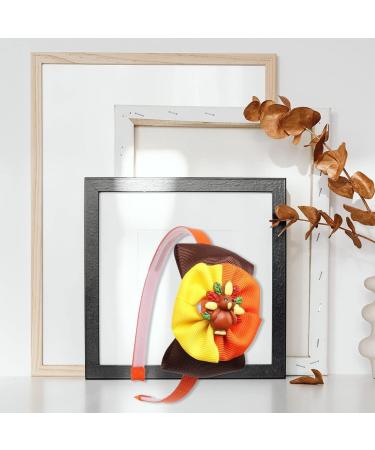 Stakee Thanksgiving Hair Hoop Turkey Headband Bowknot Hair Hoop Autumn Orange Hair Hoop Thanksgiving Hair Accessories - Buy Online on GoSupps.com
