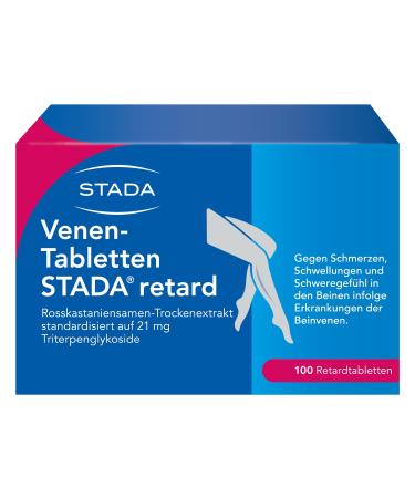 Vein tablets STADA sustained release tablets 100 pcs. Tablets 100 pieces (1 pack)