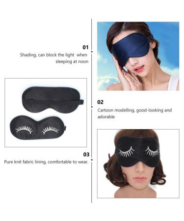 EXCEART Soft Silk Sleep Mask - Blackout Eye Cover for Travel & Sleep | Comfortable Blindfold & Eye Shade - Buy Online on GoSupps.com