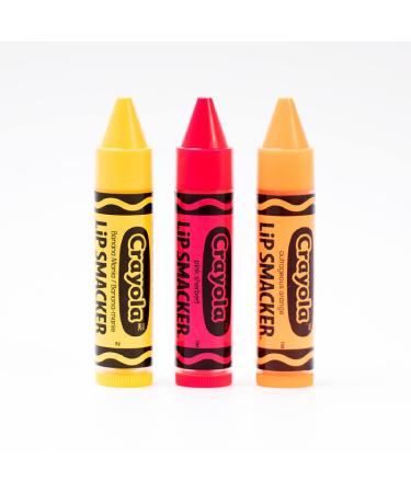 Buy Lip Smacker Crayola Lip Balm Trio Pack - 3 Flavors, 0.14 oz Each - Buy Online on GoSupps.com