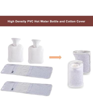 Soft Cotton Hot Water Bottle - Mini Warming Bag for Pain Relief & Cold Compress | Ideal for Sports Injuries Neck Shoulders Back & More - Buy Online on GoSupps.com