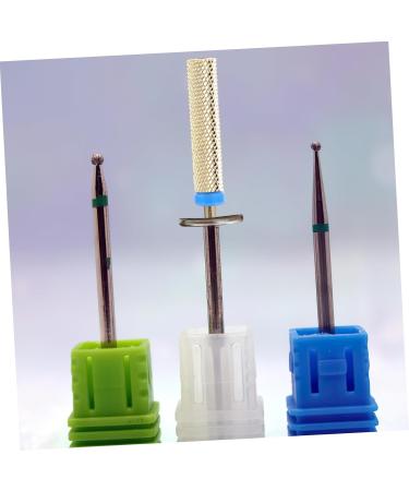 HONMEET Acrylic Drill Bits Nail Bits Cuticle Drill Bits Cuticle Nail Drill Bit Tungsten Steel - Buy Online on GoSupps.com