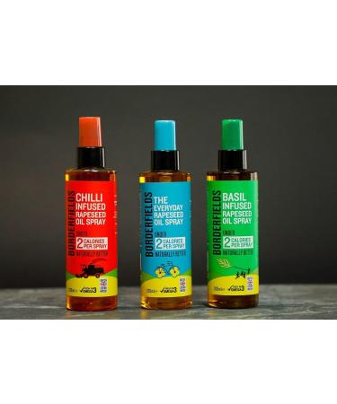Borderfields Rapeseed Oil Spray 200ml - Convenient Everyday Cooking Spray - Buy Online on GoSupps.com
