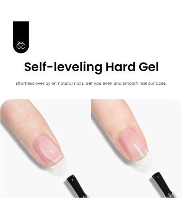 Beetles Gel Polish Beetles Builder Gel 7 in 1 Nail Builder Strengthener Gel Clear Color Hard Gel Builder Extension Nail Gel for Holiday Nail Art Design Gift for Girls - Buy Online on GoSupps.com