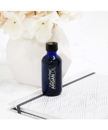 NuMe Organic Argan Oil for Hair & Skin - Stimulates Growth, Moisturizes Dry Hair - 2oz/59ml - Buy Online on GoSupps.com