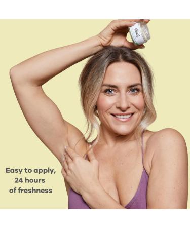 The Natural Deodorant Co Active Deodorant Balm Lemon & Geranium 55g Aluminium Free Plastic Free Extra Strength - Buy Online on GoSupps.com