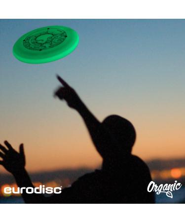 Buy Eurodisc 175g SUPERGlow Frisbee - Organic Ultimate Glow in the Dark Green Disc for Night Play - International Shipping Available - Buy Online on GoSupps.com