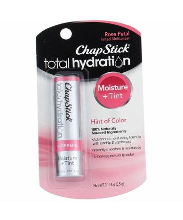 ChapStick Total Hydration Rose Petal 0.12 oz (Pack of 3)