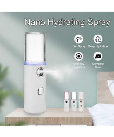 Healeved 1pc Sprayer Hydrating Humidifier Handy Mist Sprayer Face Steamer Mini Small Humidifier Plant White - Buy Online on GoSupps.com