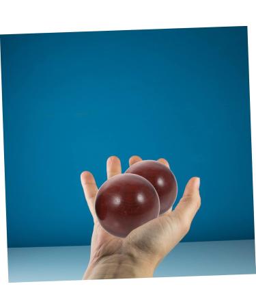 Relaxing Healeved Wooden Hand Massaging Balls - Baoding Balls for Hand Exercise & Stress Relief | Premium Hand Massage Devices - Buy Online on GoSupps.com