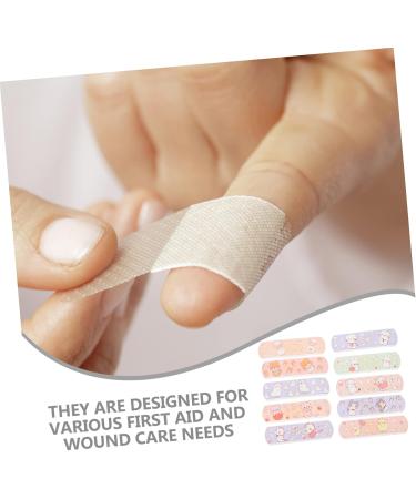 FOMIYES Cartoon Waterproof Sticker Scrapes - Cute Corn Plasters & Medical Glue Dressing for Kids | 4 Boxes Travel Strip Bandages - Buy Online on GoSupps.com