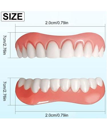 Buy High-Quality False Teeth Veneers | Cosmetic Tooth Covers & Provisional Dentures for a Perfect Smile - Buy Online on GoSupps.com