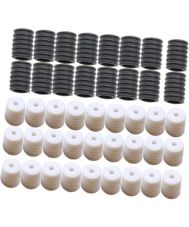 Minkissy 200pcs Ear Protection Mask Hanger Buckle Heavy-Duty Clutch Clip Hook for Face Cover Anti-Adjuster Switches Single Hole Extended 1 0.6cm - Buy Online on GoSupps.com