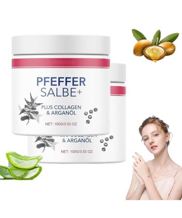 Pepper ointment plus pepper ointment browning active pepper ointment for browning pepper ointment for browning rich ointment with plus collages & argan oil 100ml (2PC)