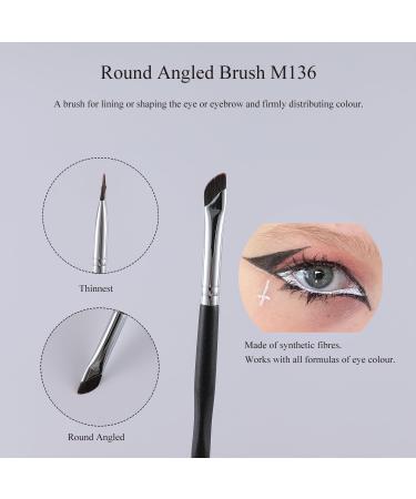 ENERGY Fine Angled Eyeliner & Eyebrow Brush - Professional Flat Eye Makeup Tool for Gel Cream Liquid Cosmetics | M136 M316 - International Shipping Available - Buy Online on GoSupps.com