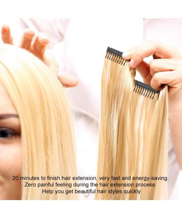 Snap Comb Wig Clips for Hair Extensions - 40 Pack No-Track Buckle Clips for Real Hair Ponytail Accessories - DIY Tool Kit (10-Teeth) - Buy Online on GoSupps.com