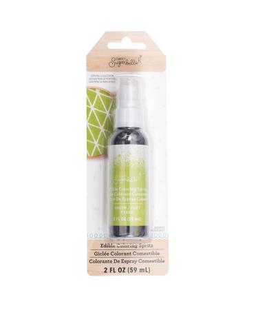 American Crafts Sweet Sugarbelle Edible Color Mist 2Oz-Lime Green