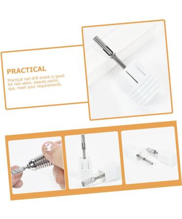 Housoutil Manicure tools supplies nails drill shank bearing cuticle nail drill bit polishing drill bits portable Nail supplies nail polish heads polishing head nail nail polish - Buy Online on GoSupps.com
