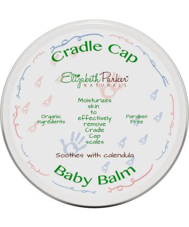 Organic Cradle Cap Treatment - Calendula Ointment Baby Rash Cream - Baby Eczema Cream, Calendula Cream, Baby Needs for Newborn, Calendula Oil, Manuka Honey, Lavender and Beeswax - Baby Skin Care (2oz) 2 Ounce (Pack of 1)