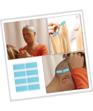 Beatifufu 8 Sheets pu sticker double sided hair extensions women wig tape Headband hair hair tape lace front wig tape women's extend tape roll seamless extention tape for hair - Buy Online on GoSupps.com