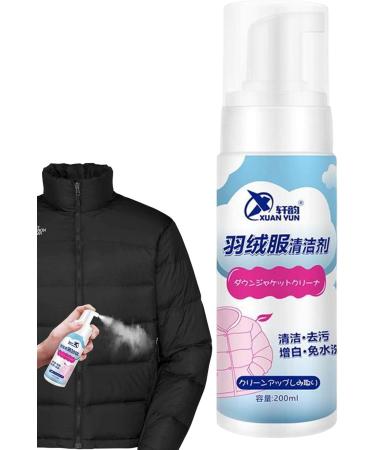 Dry Cleaning Spray Dry Fast Water Natural Down Jacket Cleaner Spray 7.04 oz High-Performance Stain Remover for Down Jackets Laundry Supplies - Buy Online on GoSupps.com