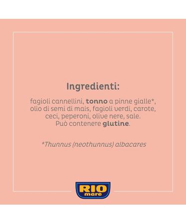 3 x Rio Mare Insalatissime fagioli e tonno mix of beans and tuna (2 x 160 g) - Buy Online on GoSupps.com