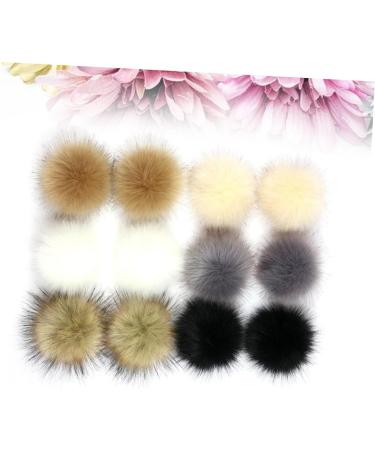 Alipis Earflap 24 Pcs Bag Charms Bag Scarf for Handbags Stuffed Pompom Ball Scarf Pompom Ball Christmas Accessories As Shownx2pcs mediumx2pcs - Buy Online on GoSupps.com