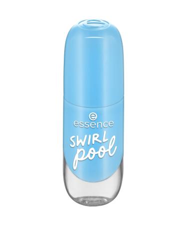 Essence Cosmetics Gel Nail Color No. 42 Swirl Pool - Long-Lasting Vegan Acetone-Free Blue Nail Polish (8ml) - Buy Internationally - Buy Online on GoSupps.com