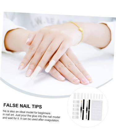 Beavorty 8 Sets Nail Extension Set Plastic Doll Heads Nail Extension Tip Manicure Tools DIY Tools Nails Tools Nail Tech Accessories Nail Art Tool Nails Kits Patch Aluminum Alloy Clip - Buy Online on GoSupps.com