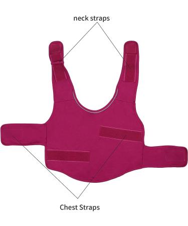 Cattamao Comfort Dog Anxiety Relief Coat - Calming Vest for Thunderstorm, Travel, Fireworks - XS-XL Sizes - Rose (Medium) - Pack of 1 - Buy Online on GoSupps.com