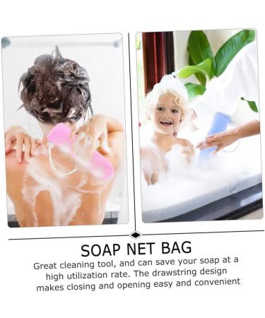 BIUDECO 15pcs Foaming Soap Soap Foaming Soap Exfoliating Foam Soap Pe Network 14.5x5cm As Shown - Buy Online on GoSupps.com