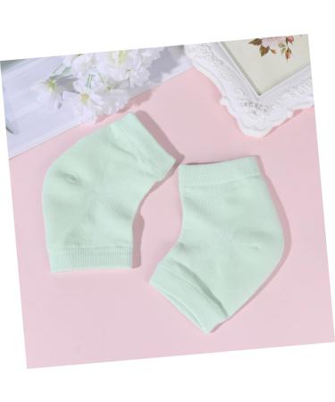 minkissy 2 Pairs High Heels for Men Socks for Men Plantar Socks Heel Socks Heel Sleeve Silicone Foot Heel Anti-Crack Socks Gel Socks Moisturizing Gel Socks Socks Toe Socks - Buy Online on GoSupps.com