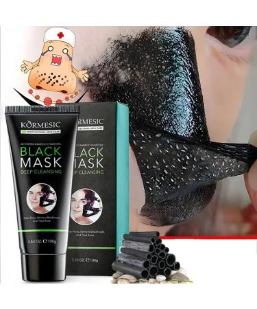 Blackhead Remover Bamboo Charcoal Peel Off Face Mask 100g - Buy Online on GoSupps.com