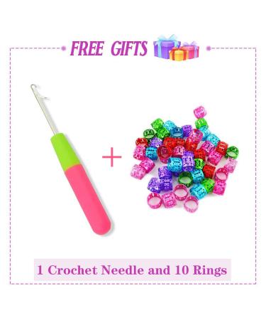 Wavy Senegalese Twist Crochet Hair Braids 18 inch - 5 Pack Curly Twist Synthetic Hair Extensions for Black Women - 1B/Bug - Buy Online on GoSupps.com