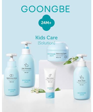 Kids Hair Shampoo - Korean Gentle Formula for Dry & Sensitive Skin - Hypoallergenic Green Tea & Wheat Protein 11.8 fl. oz - Silicone Free Perfect for Kids - Buy Online on GoSupps.com