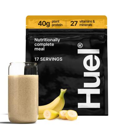 Huel Black Edition Bundle | Banana 40g Vegan Protein Powder + Shaker Bottle | Nutritionally Complete Meal | 27 Vitamins and Minerals Gluten Free | Lockable Lid to Avoid Spills | BPA Free - Buy Online on GoSupps.com
