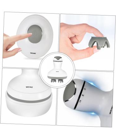 Tovinanna Head Massager - Multifunctional Scalp Care Tool for Stress Reduction | White Massage Device for Ultimate Relaxation - Buy Online on GoSupps.com