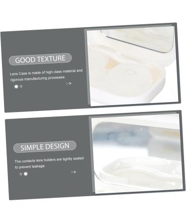 Buy Healvian 48-Piece Contact Lens Case Set Durable Plastic Holder & Cosmetic Lens Bracket International Shipping Available - Buy Online on GoSupps.com