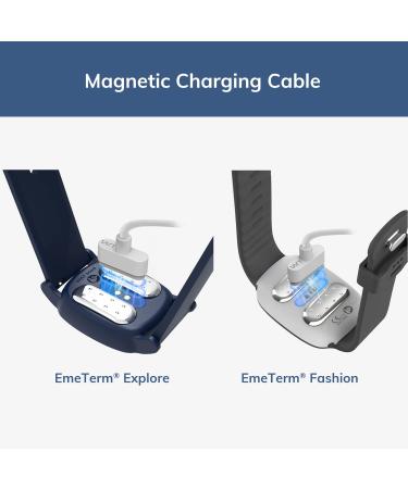 EmeTerm Original USB Magnetic Charging Cable - Anti-Nausea Wristband - Buy Online on GoSupps.com