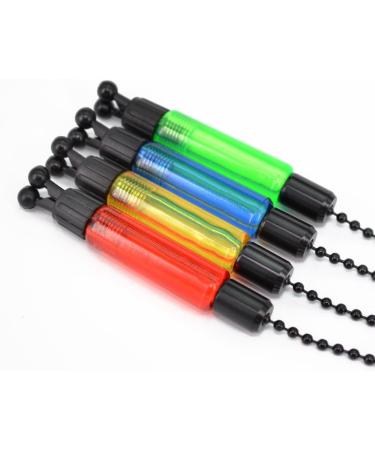 Carp Fishing Swinger Set with Bite Indicators - Red Yellow Blue & Green - 4 Pack for Accurate Fishing - Buy Online on GoSupps.com