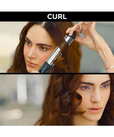 INFINITIPRO BY CONAIR 2-in-1 Styler - Curl or Straighten - 1-inch Black - Buy Online on GoSupps.com