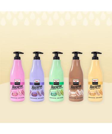 Aquolina Macaron Vanilla & Ginger Shower Gel | Delicate Bubble Bath 500ml - International Shipping Available - Buy Online on GoSupps.com